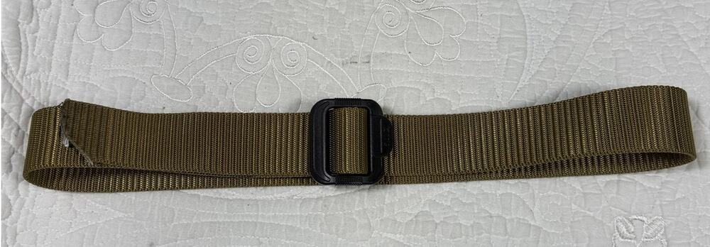 5.11 Tactical Men XL Tan Model 59551 Adjustable TDU Duty Belt Tactical Outdoor